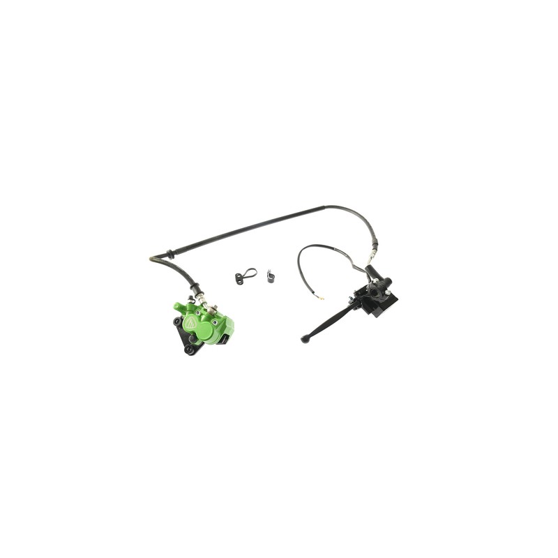 SISTEMA FRENO DEL CALIPER VERDE CON LOGO