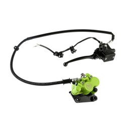 SISTEMA FRENO DEL CALIPER VERDE CON ISOTIPO